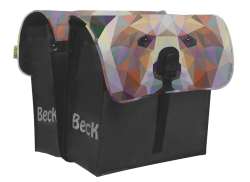 Beck Small Kaksois Laukku 35L Paljas - Musta/Multi-Color