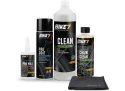 Bike7 Clean &amp; Care Puhdistussarja - 5-Osat