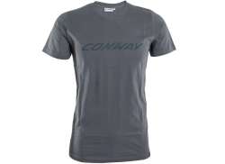 Conway T-Shirt Basic Lyhyt Laippa Harmaa - 2XL