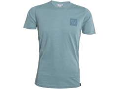 Conway T-Shirt Basic Lyhyt Laippa Sininen - 3XL