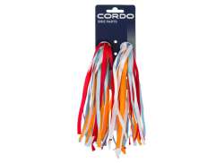 Cordo Streamer 1 Streamers - Punainen/Oranssi/Sininen/Valkoinen