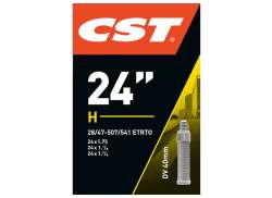 CST Sisäkumi 24x1.75/2.125-1 3/8 Dunlop Venttiili 40mm