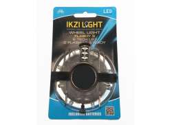 IKZI Napa Valo 8 LED - Valkoinen/L&auml;pin&auml;kyv&auml;