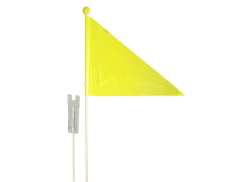 OXC Heijastava Lippu 1.5m Kiinnitys Taka-Akseli - Keltainen