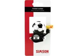 Simson Voetbal Polkupy&ouml;r&auml;n Kello &Oslash;38mm - Musta/Valkoinen