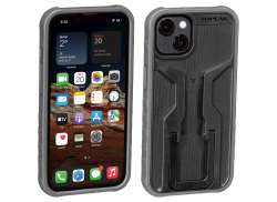 Topeak RideCase Puhelin Case iPhone 13 - Musta
