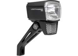 Trelock Lighthammer LS 800 Ajovalo LED 6-12V 60lux - Musta