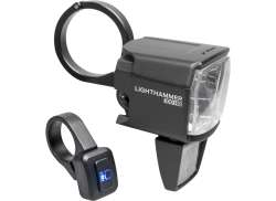 Trelock Lighthammer LS890-HB Ajovalo LED 100Lux E-Bike - Musta