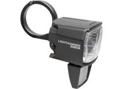 Trelock Lighthammer LS890-T Ajovalo LED 100Lux E-Bike - Musta