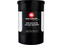 VWP Puhdistuskankaat Eco Ultra Viscose Wetwipes - Musta (100)